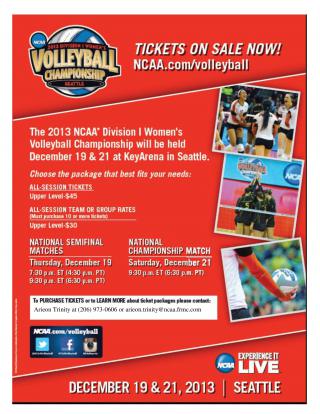 volleyball championship flyer